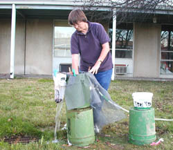 Joce Turner processing flotation (IPFW bucket apparatus)