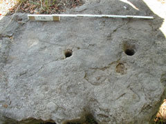 Shallow basin metates and bedrock mortars